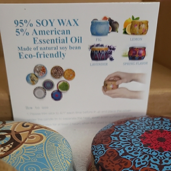 🔥4~NIB/Soy Candles - Picture 2 of 2